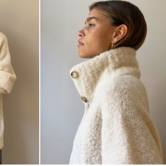 Aritzia Wilfred Oversized Alpaca Cardigan - Picture 7 of 13